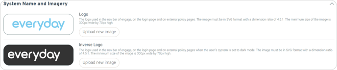 System name and imagery