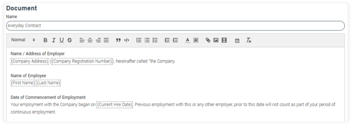 document smart content